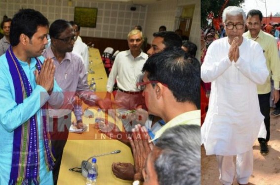 Biplab Deb led BJP Govtâ€™s Janata-Durbar initiative : 'Manik Sarkar also met public 3 days a week, so nothing new', says CPI-M