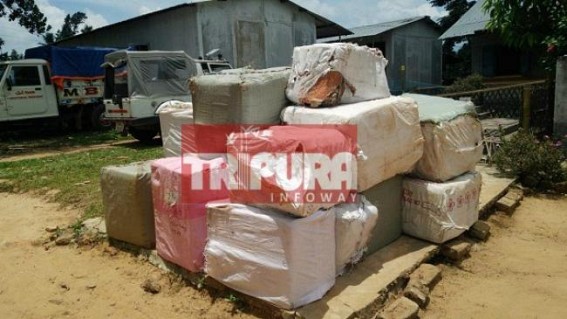 Firecrackers worths Rs. 10 lakh seized at Bishalgarh