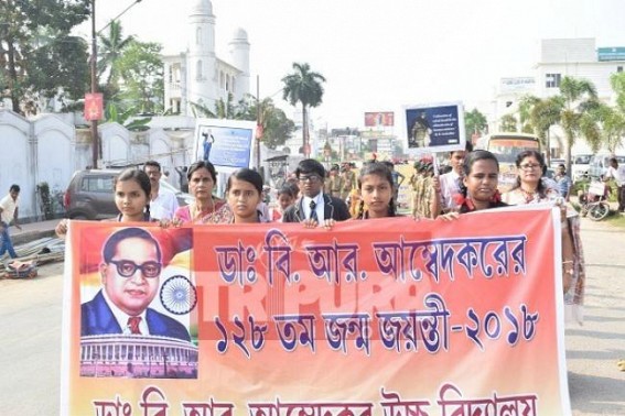 128th birth anniversary of Dr BR Ambedkar observed 