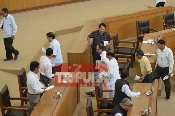 Doldrums in Assembly centering Manik Sarkarâ€™s absence