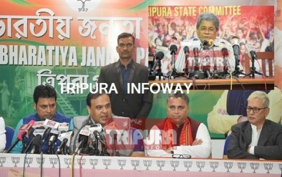 CPI-M's illegal donation collection from Employees stands Rs. 45 crores of scam : BJP to file complain to EC: Warns to lodge FIR against Bijan Dhar if donation collection is not stopped