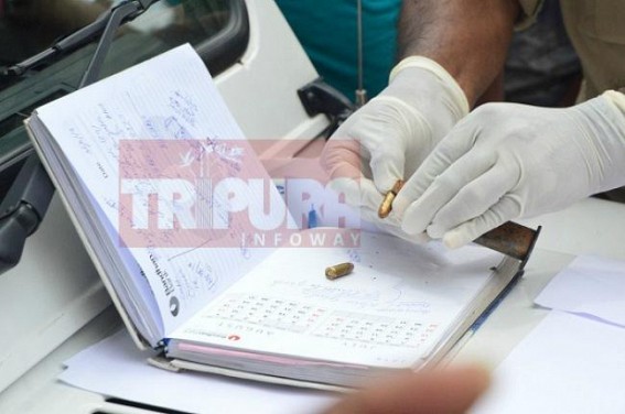 Biswajit murder : 5 Cartridges recovered