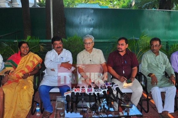 BJP sheds crocodile tears over BJP, IPFT clash, IPFT silent 