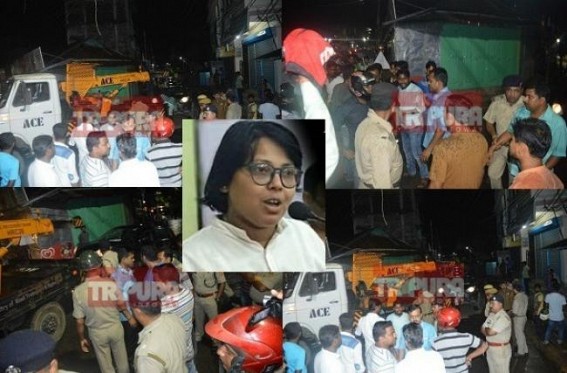 Miscreants attack SFI leader Nilanjana and her old mother, Police continues Investigation Miscreants attack SFI leader Nilanjana and her old mother, Police continues Investigation