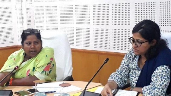 Misuse of Power : Crime Queen cum BJP General Secretary holding meetings in DM offices 