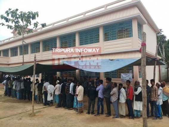 Dhanpur & Sonamura Election conducted amid tight securities  