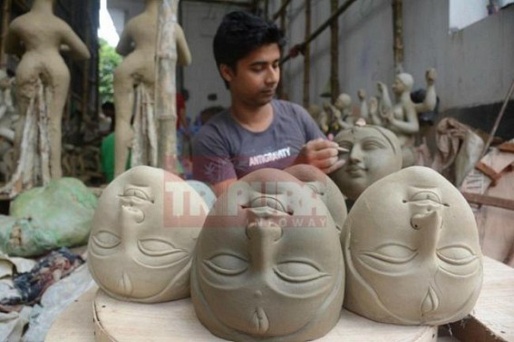 28 days left for Durga puja, Preparations on peak