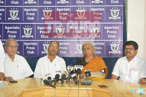 Non-BJP fact finding team declares, â€˜Undeclared Emergency like situation in Tripura under BJP Ruleâ€™