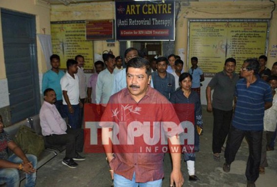 Health Minister's surprise visit at GB hospital