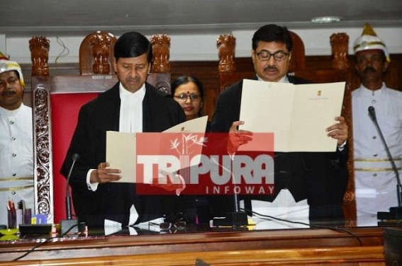 New Judge takes oath at Tripura High Court 