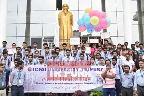 ICFAI-University celebrates â€˜World Health Dayâ€™ 