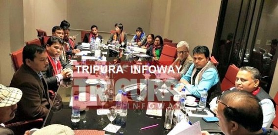 BJP / IPFTâ€™s Poll-alliance 'Without Tipraland' : BJP gets 11 seats, IPFT 9  