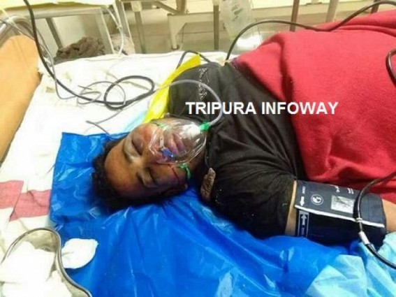  CPI-M, BJP clash at Bishalgarh, many injured