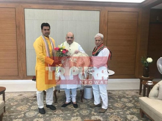CM, Dy CM meet Amit Shah, Modi at Delhi