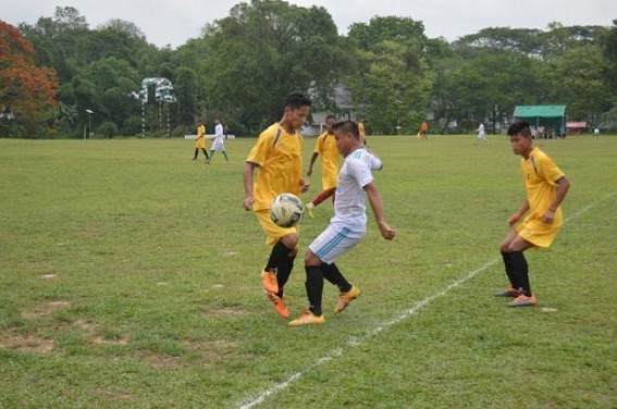Assam Rifles conducts friendly football match