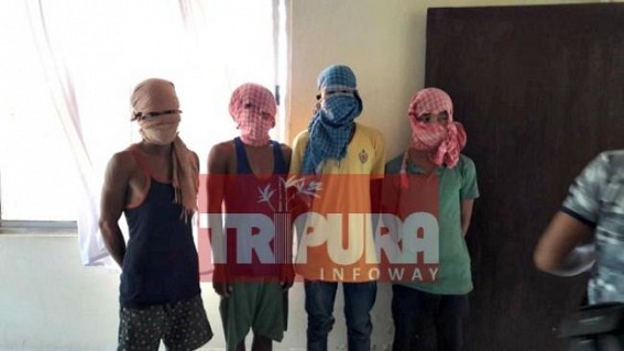 Minor girl gang-raped : 4 arrested 