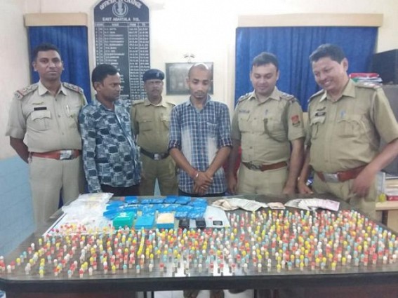 Two drug smugglers arrested