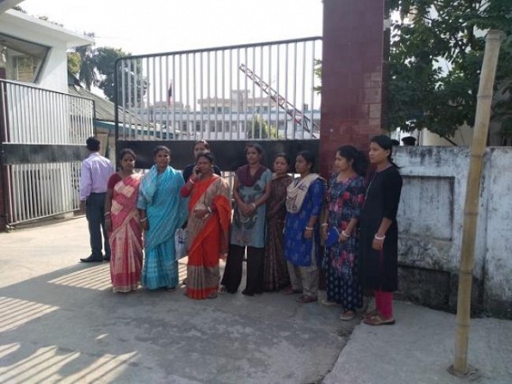 Tension at Bodhjung Nagar area, women left unsafe in Political attack