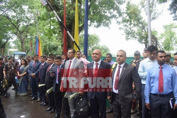 BSF, BGB meeting on Border fencing, Smuggling, Human Trafficking issues begins in Tripura