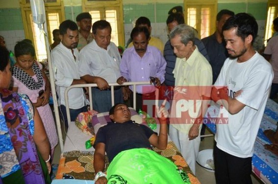 BJP / IPFT clash : IPFT General Secretary blames newly joined BJP activists from CPI-M