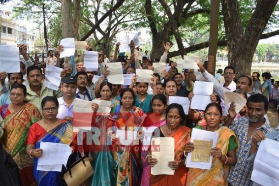 CPI-M Govt illegally cancelled Congress Govt issued job offer letters of Asst Teachers in 1993 after assuming power : Offer letters to be placed before BJP Govt