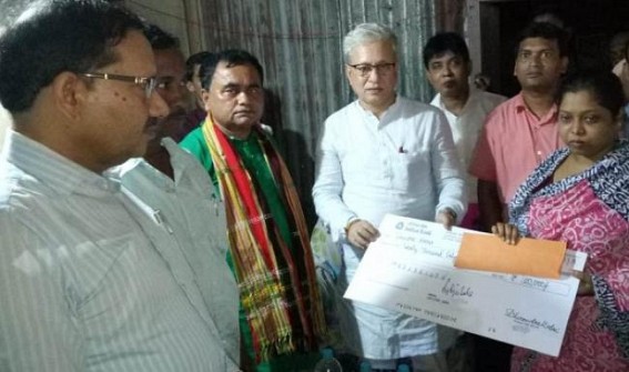 TCS Officers donate 20,000 to lynching victim Sukanta Chakrabortyâ€™s family members