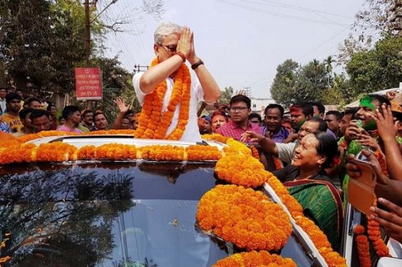 Saffron victory at Charilam : BJP bags total 36 Assembly seats as Deputy CM Jishnu Debbarma wins the Election 