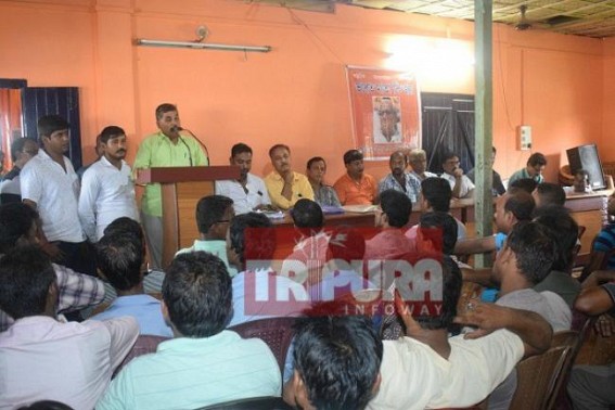 BMS banned in Tripura : New union TRSUM introduced for BJP supporters 