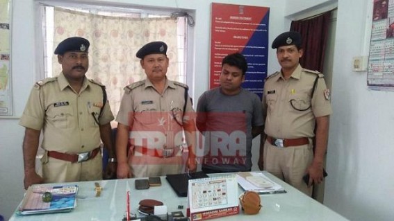Man held for selling railway tickets in black