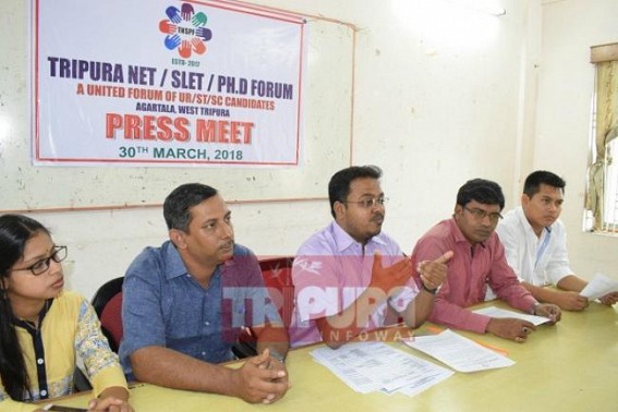 CPI-Mâ€™s recruitment scam : 700 jobless with NET, SLET, P.hD qualifications in Tripura; Students-Teachers ratio in 22 degree Colleges 1 : 99