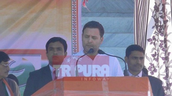 Massive corruption in BJP government: Rahul