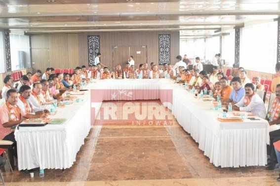 BJP's poll meetings begin, confident to win Lok Sabha Election without IPFT amid Vision Document remained 'untouched' 