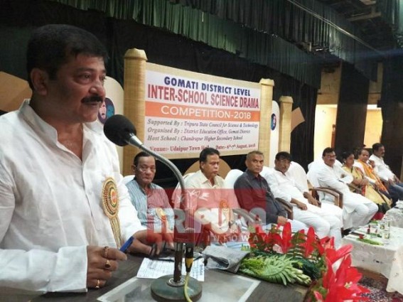 'Build up rational, scientific mindset' : Minister Sudip Barman