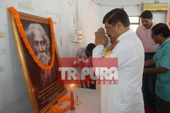 Rabindra Jayanti celebrated in Tripura, Assam