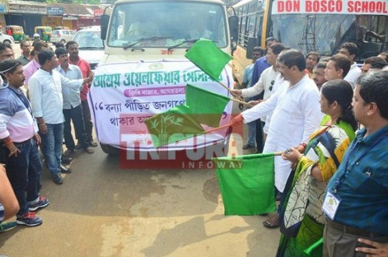 Flood-relief sent for North, Unakori Districts