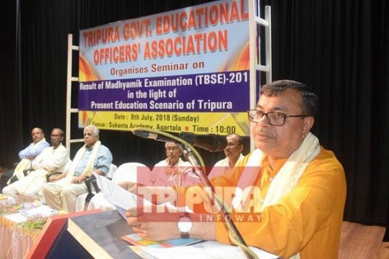 Tripura schools having less than 10 teachers in average : Only 9,022 out of 41,912 teachers are trained