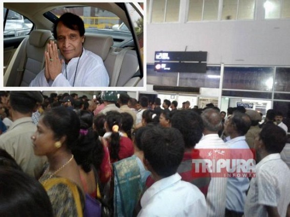 Triple Celebration ! Agartala Airport renaming programme again to be conducted in Civil Aviation Minister Suresh Prabhuâ€™s presence