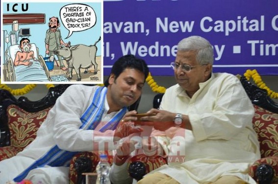 â€˜Excess GOMUTRA, GRASSES, GANJAâ€™; Tripura Netizens slam RSS theory of Internet, Satellites during Mahaharat Era :Biplab Debâ€™s foolish utterings dent Tripuraâ€™s image nationwide, Indiaâ€™s crores of public laugh at RSS Mythological claims