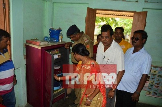 Angawadi Centre looted at Agartala