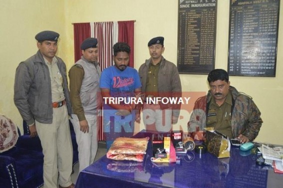 Police caught main culprit of Agartala's marriage-house theft cases