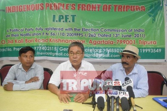Tripura separatist party IPFT to observe Statehood Day on August 23