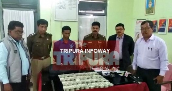 Rs. 20 lakhs cash found from youth : Police seized money, Income Tax Dept to probe if 'Black Money' 