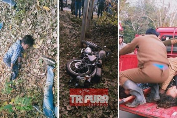 2 injured in bike accident in South Tripura