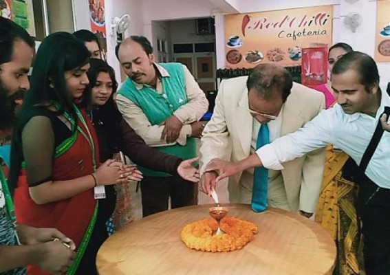 Art exhibition organized in Tripura University 