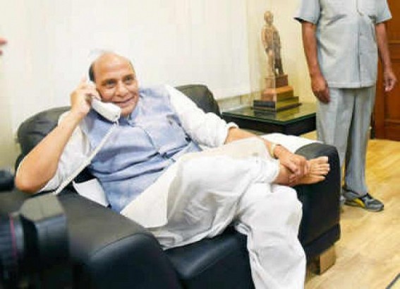 No objection to simultaneous LS, Assembly polls in J&K: Rajnath