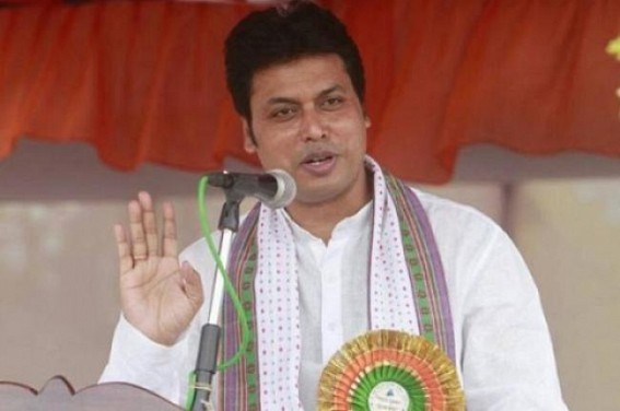 Biplab Deb left for Delhi by making Tripura â€˜Mini Kashmirâ€™ : Mobile-internet shutdown on Day 4