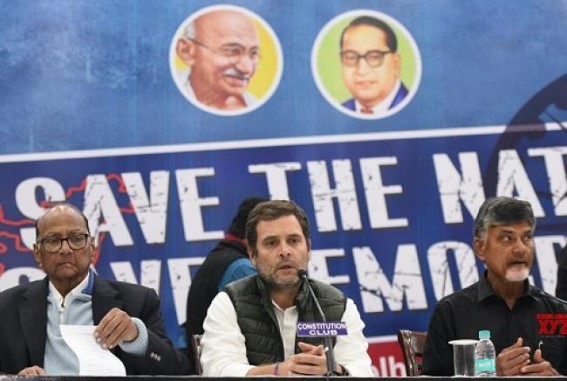 Opposition parties discuss farm crisis, unemployment, to approach EC on EVMs