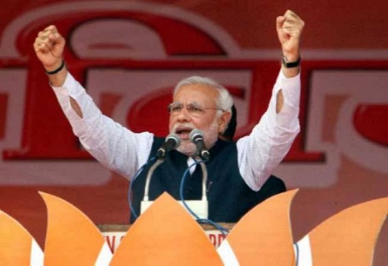 Modi rally to cause Empty-Teacher schools 1 day before Saraswati Puja : BJP now hijacks students from Airport to Astabal to welcome Modi by standing on road 