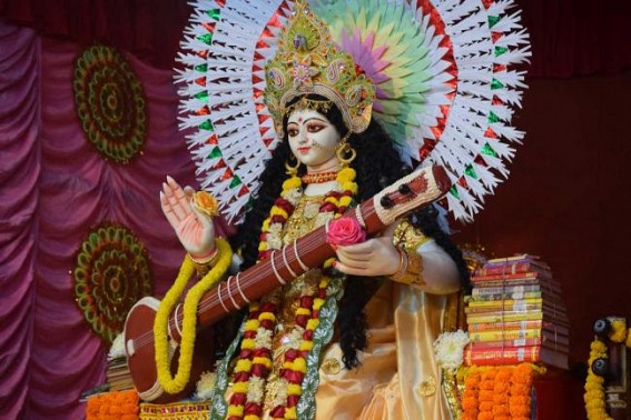 Bengal celebrates Saraswati Puja