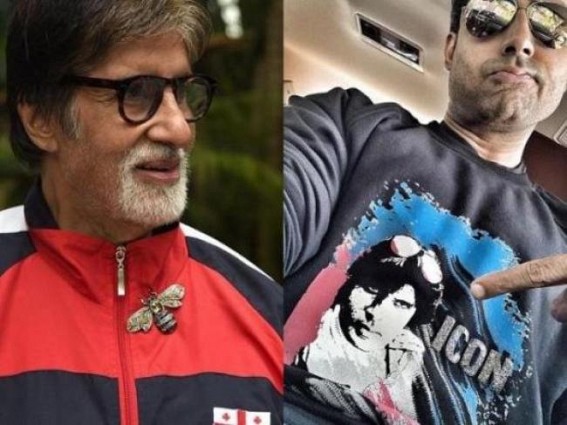 Abhishek celebrates Big B's 50 years in Bollywood
